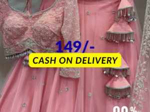 Starry Charm – Fox Georgette Sequin Work Lehenga Choli