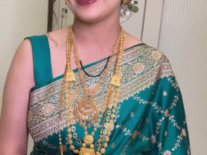 💚 Royal Heritage Green Banarasi Saree 💚