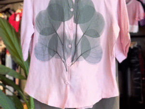 Botanic Breeze – Nature-Inspired Shirt & Shorts Coord