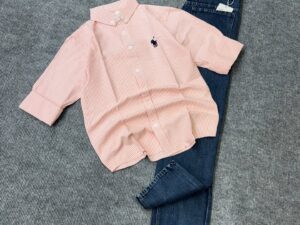 👔 Little Gentleman™ Classic Stripe Shirt & Denim Set