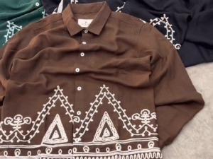 👔 Modern Heritage Collection: Embroidered Statement Shirts 👔