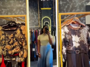 💛 Pastel Breeze Pleated Midi Set 💙