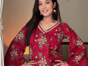 ✨ Bold in Bloom: Radiate Confidence in Floral Red Elegance ✨