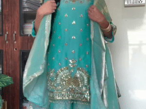 ✨ Emerald Elegance: A Regal Blend of Tradition & Grace ✨