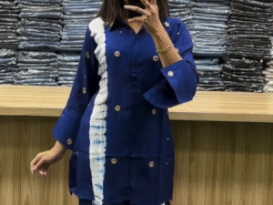 ✨ Indigo Edge: Modern Ethnic with a Bold Twist ✨