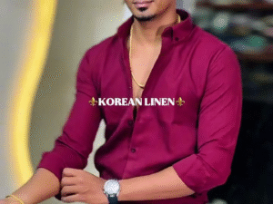 ✨ Bold & Refined: Korean Linen Style with a Power Statement ✨