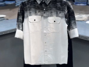 Stylish Gradient Casual Shirt  and denim– Trendy Men’s Fashion Wear