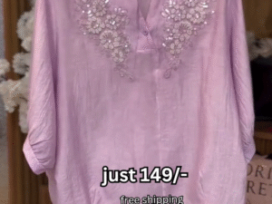 Elegant Embroidered Co-Ord Set for Women – Stylish Pink Top with White Palazzo Pants